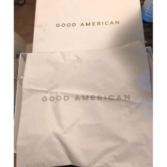 NIB $275 GOOD AMERICAN SCANDAL TOBACCO BROWN SUEDE STILETTO BOOTS SIZE 8 - Picture 9 of 10